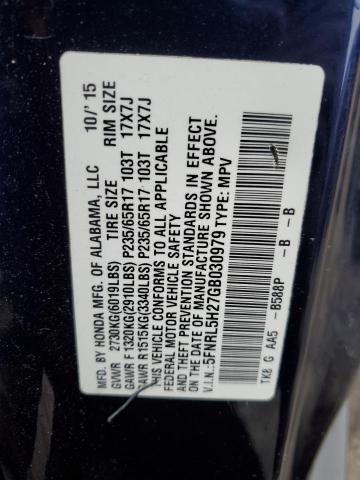 2016 HONDA ODYSSEY LX 5FNRL5H27GB030979
