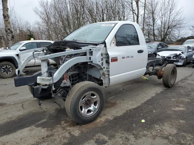 DODGE RAM 2500 S 2007 white pickup diesel 3D7KS26A57G808824 photo #1