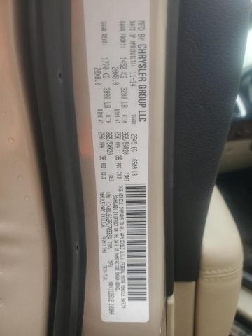 2015 DODGE DURANGO CI 1C4RDJEG2FC703324