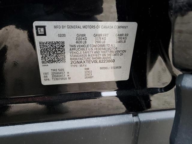 2020 CHEVROLET EQUINOX LT - 2GNAXTEV0L6223860