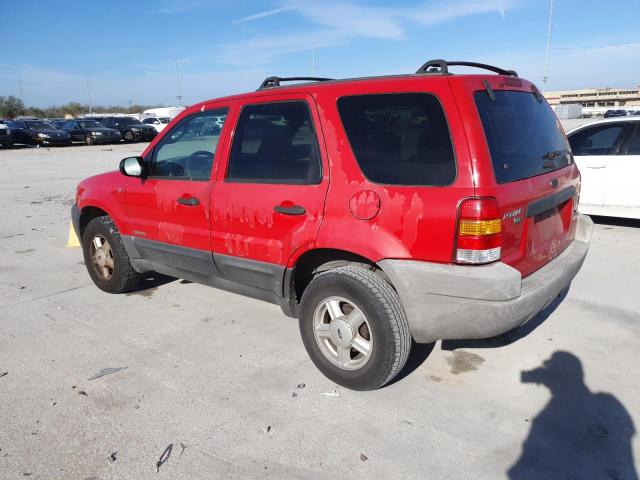 FORD ESCAPE XLT 2001 red  gas 1FMYU03181KA16945 photo #3