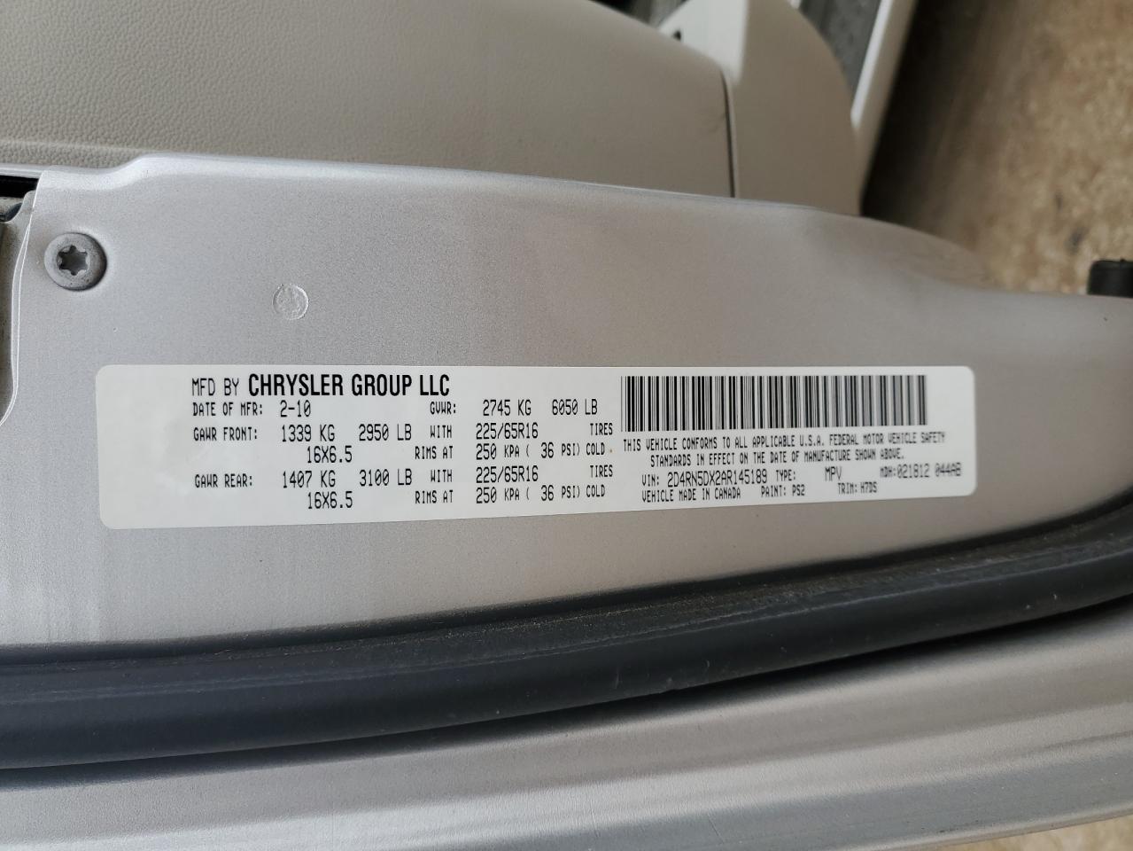 DODGE GRAND CARAVAN SXT