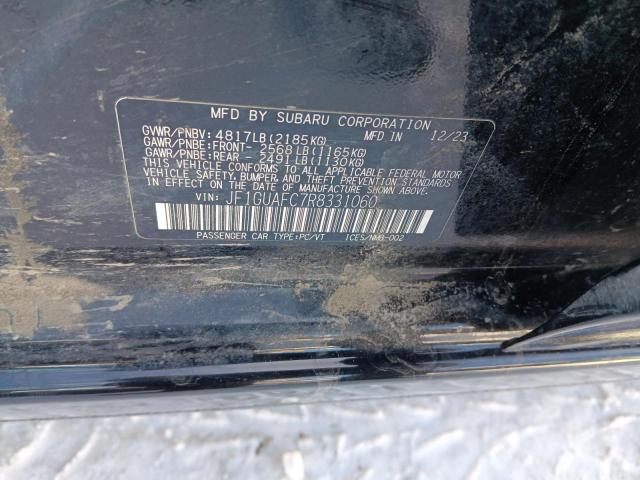 2024 SUBARU IMPREZA SP JF1GUAFC7R8331060