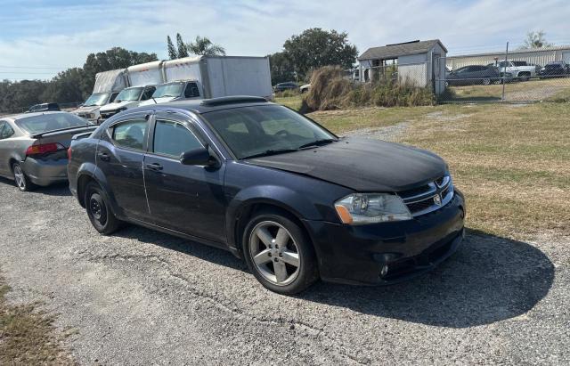 DODGE AVENGER LU 2011 black sedan 4d flexible fuel 1B3BD2FG4BN551682 photo #1