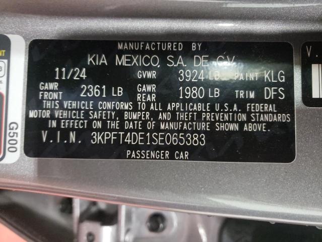 2025 KIA K4 LX 3KPFT4DE1SE065383