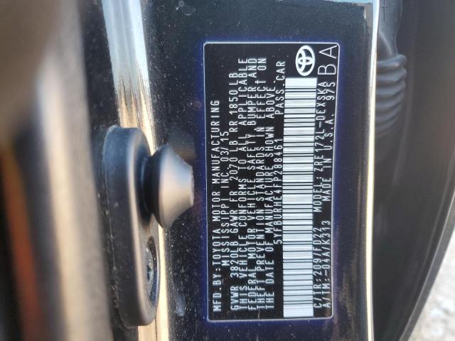 2015 TOYOTA COROLLA L - 5YFBURHE4FP288461