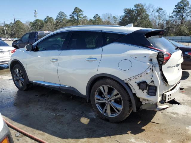 Vin: 5n1az2dj8ln115621, lot: 47025405, nissan murano platinum 20202
