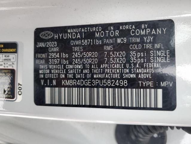 2023 HYUNDAI PALISADE SEL PREMIUM KM8R4DGE3PU582498