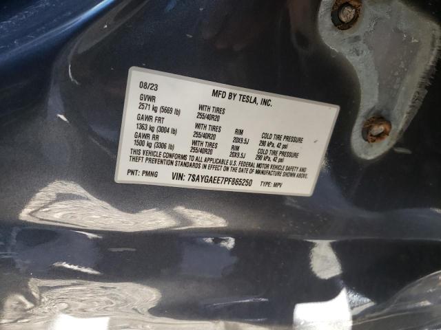 2023 TESLA MODEL Y - 7SAYGAEE7PF865250