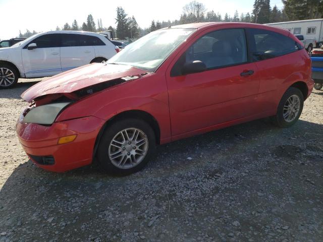 FORD FOCUS ZX3 2006 red  gas 1FAFP31N56W162686 photo #1