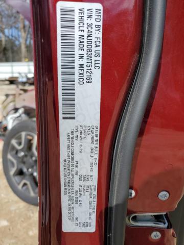 2021 JEEP COMPASS TR - 3C4NJDDB3MT512169