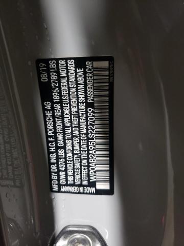 2020 PORSCHE 911 CARRER #3316708403