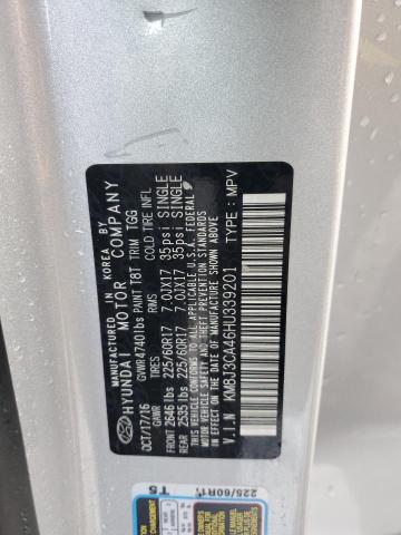 2017 HYUNDAI TUCSON LIM - KM8J3CA46HU339201