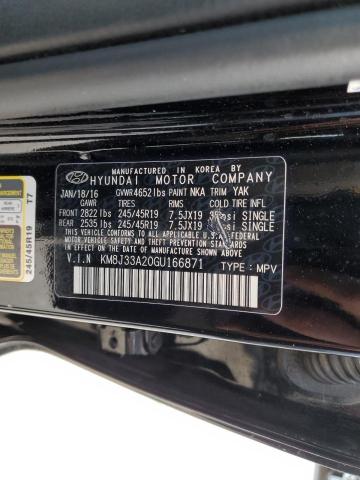 2016 HYUNDAI TUCSON LIM - KM8J33A20GU166871