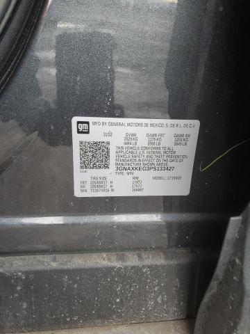 2023 CHEVROLET EQUINOX LT - 3GNAXKEG3PS133427