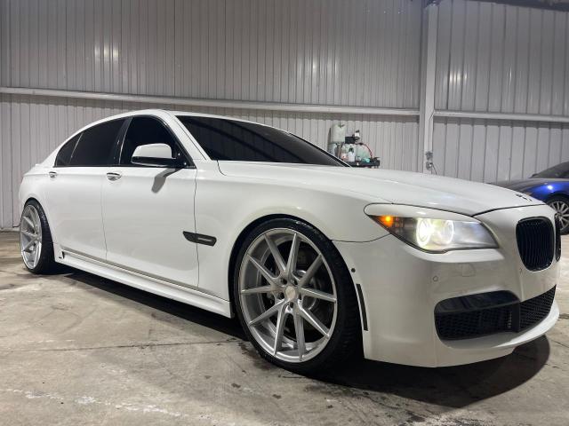 BMW 750 LI 2010 white  gas WBAKB8C58ACY64395 photo #1