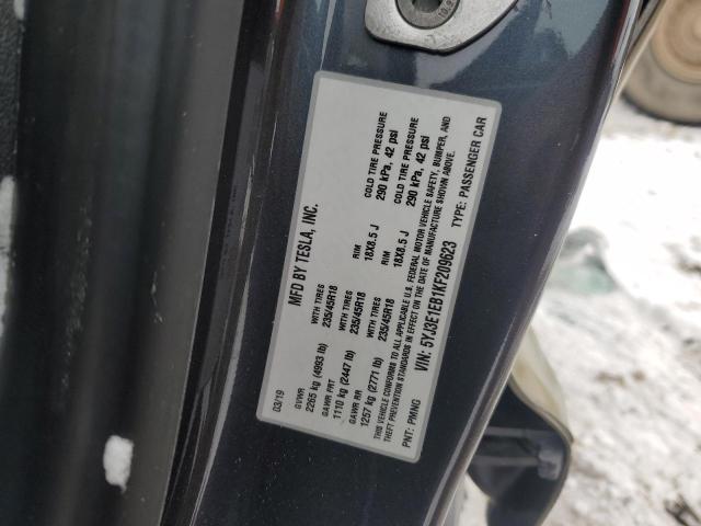 2019 TESLA MODEL 3 - 5YJ3E1EB1KF209623