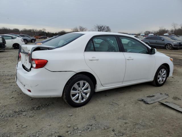 TOYOTA COROLLA BA 2013 white sedan 4d gas 2T1BU4EE0DC036467 photo #4