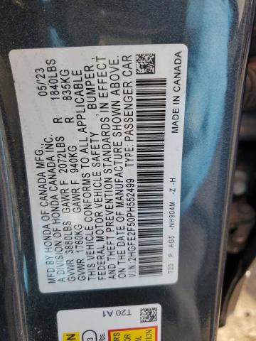 2023 HONDA CIVIC SPOR - 2HGFE2F50PH552499