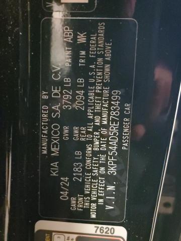 2024 KIA FORTE GT L 3KPF54AD5RE783499