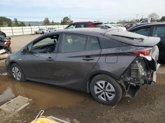 TOYOTA PRIUS 2017 gray  hybrid engine JTDKBRFU0H3564551 photo #3