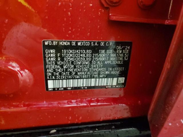 2025 HONDA HR-V EXL - 3CZRZ1H77SM718871