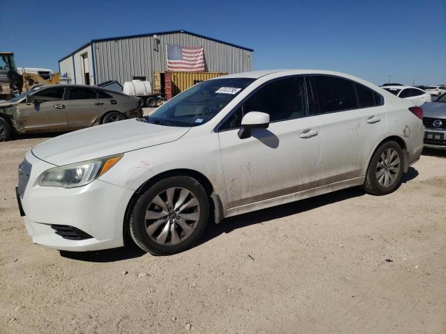 SUBARU LEGACY 2.5 2015 white  gas 4S3BNBC64F3057895 photo #1