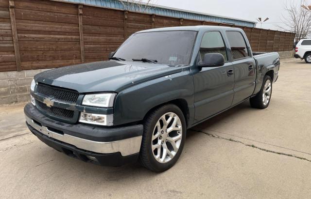 CHEVROLET SILVERADO 2005 blue crew pic gas 2GCEC13T351151810 photo #3