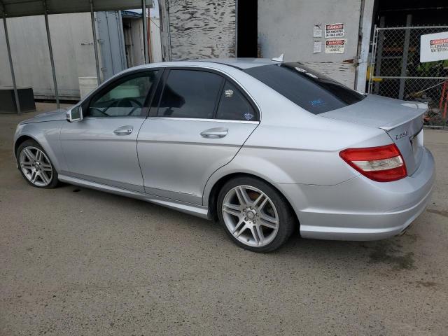 MERCEDES-BENZ C 350 2010 silver sedan 4d gas WDDGF5GB5AR115066 photo #3