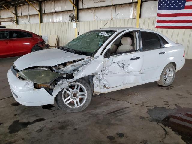 FORD FOCUS ZTS 2004 white sedan 4d gas 1FAFP38Z94W172143 photo #1