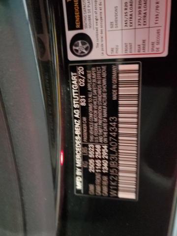 2020 MERCEDES-BENZ CLS 450 W1K2J5JB3LA074343