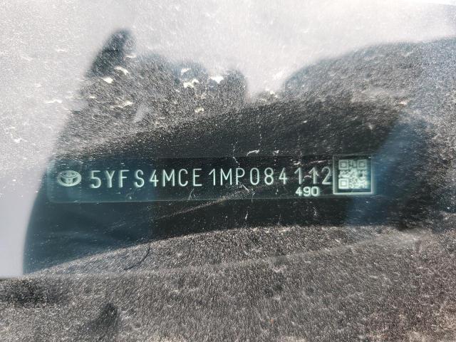 2021 TOYOTA COROLLA SE - 5YFS4MCE1MP084112