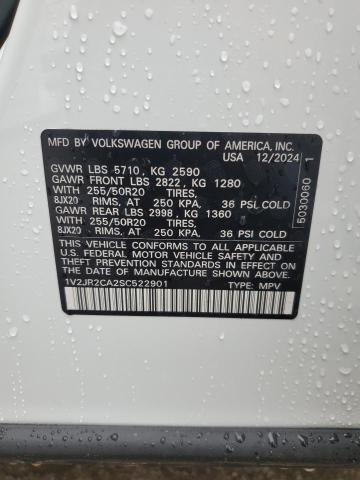 2025 VOLKSWAGEN ATLAS SE - 1V2JR2CA2SC522901