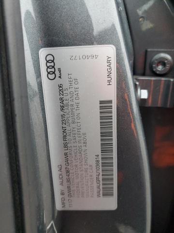 2018 AUDI A3 PREMIUM - WAUAUGFF4J1036814