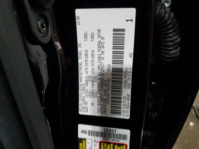 2021 TOYOTA TUNDRA CRE - 5TFDY5F17MX991962