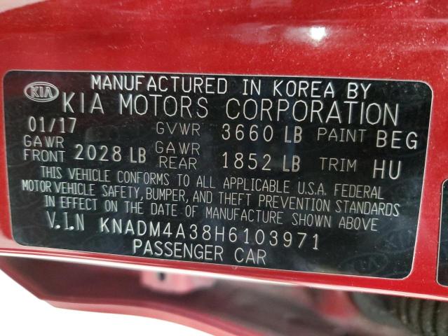 2017 KIA RIO LX - KNADM4A38H6103971