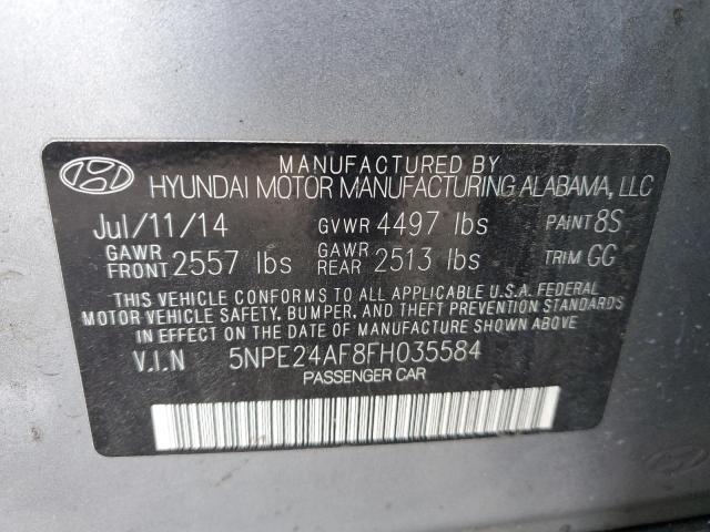 2015 HYUNDAI SONATA SE - 5NPE24AF8FH035584