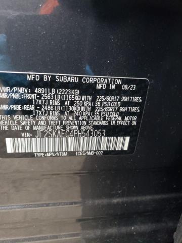 2023 SUBARU FORESTER P - JF2SKAEC4PH543053