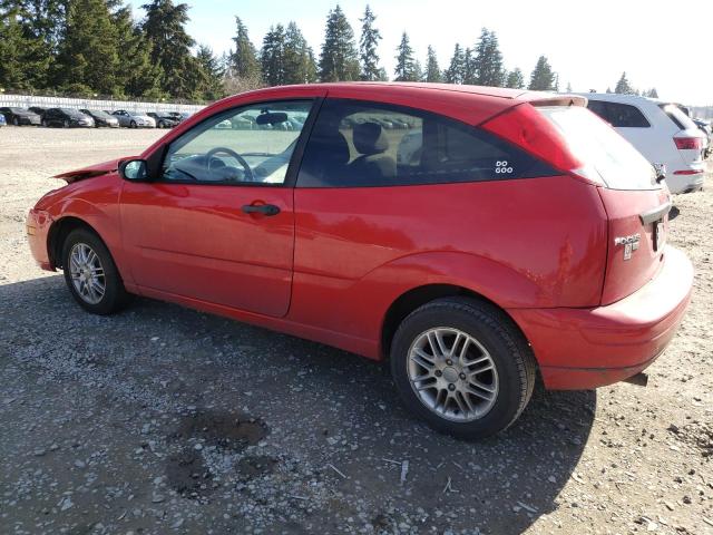 FORD FOCUS ZX3 2006 red  gas 1FAFP31N56W162686 photo #3