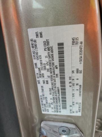 2015 LINCOLN MKC 5LMCJ1A93FUJ08801