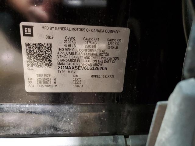 2020 CHEVROLET EQUINOX LS 2GNAXSEV6L6126205