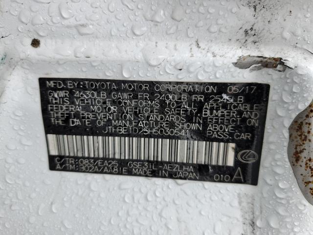 2017 LEXUS IS 350 JTHBE1D25H5030541