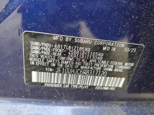 2024 SUBARU IMPREZA RS JF1GUHJC6R8317120