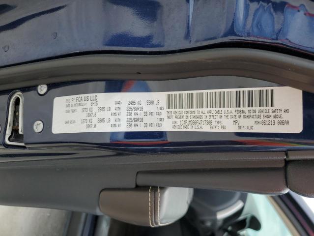 2015 JEEP CHEROKEE L 1C4PJMDB0FW717308