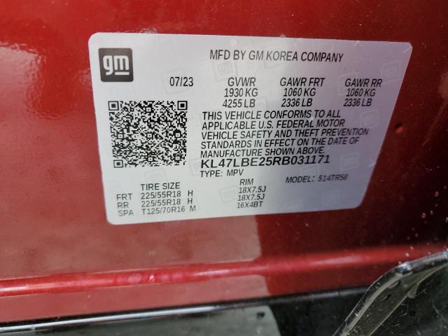 2024 BUICK ENVISTA SP - KL47LBE25RB031171