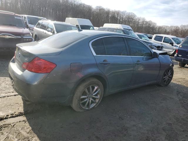 INFINITI G35 2008 blue sedan 4d gas JNKBV61F98M253403 photo #4