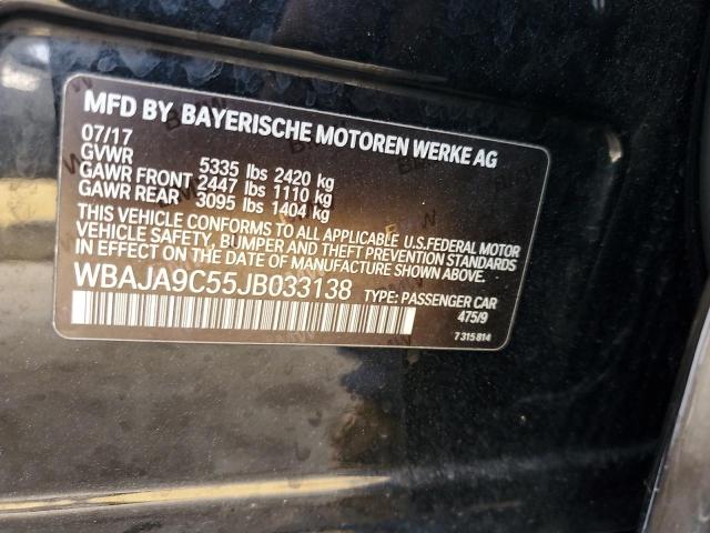 2018 BMW 530E WBAJA9C55JB033138