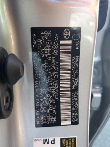 2020 TOYOTA COROLLA SE - JTDS4RCE6LJ017375