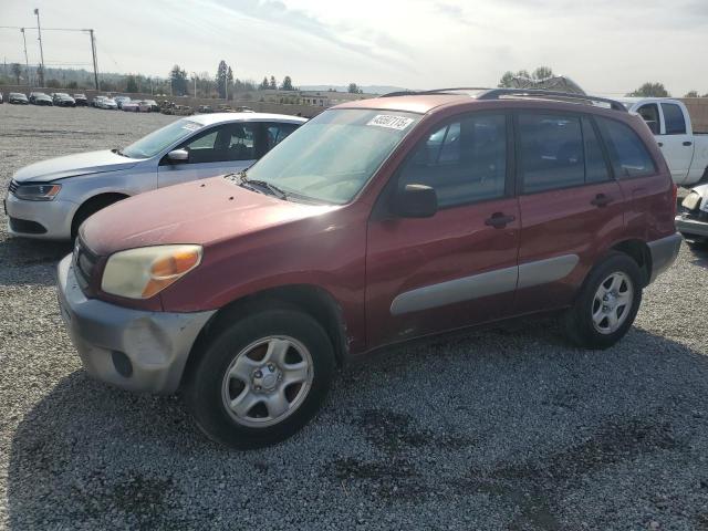 TOYOTA RAV4 2005 red  gas JTEGD20V350048024 photo #1