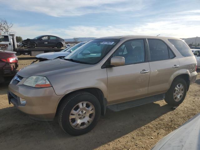 ACURA MDX 2002 tan  gas 2HNYD18262H524295 photo #1